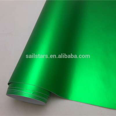 Best Quality Matte Chrome Green Vinyl Wrap Bubble Free For Car Wrapping